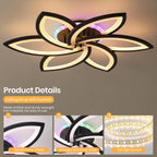 LED Ceiling Light Dimmable 70W Modern Flush Lights