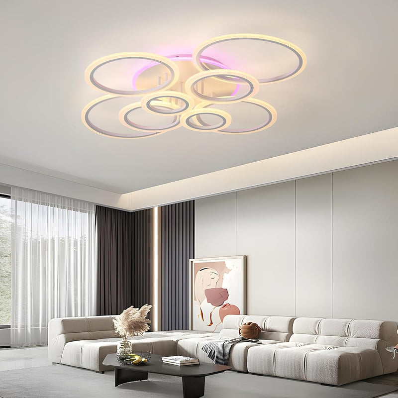 LED Ceiling Light Dimmable 70W Modern Flush Lights