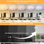 LED Ceiling Light Dimmable 70W Modern Flush Lights