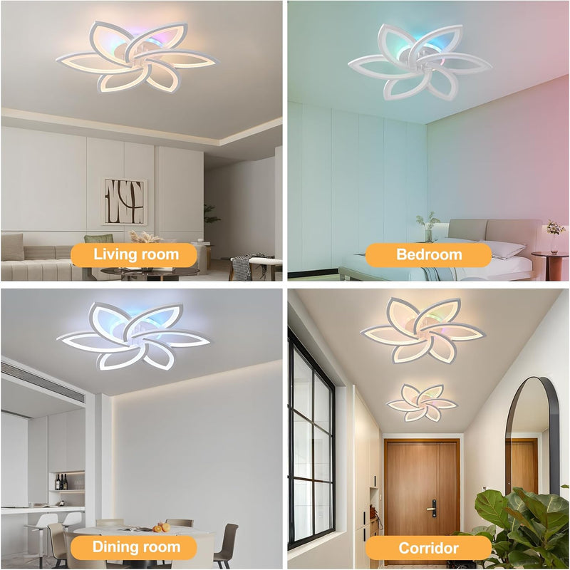 LED Ceiling Light Dimmable 70W Modern Flush Lights