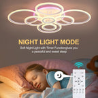 LED Ceiling Light Dimmable 70W Modern Flush Lights