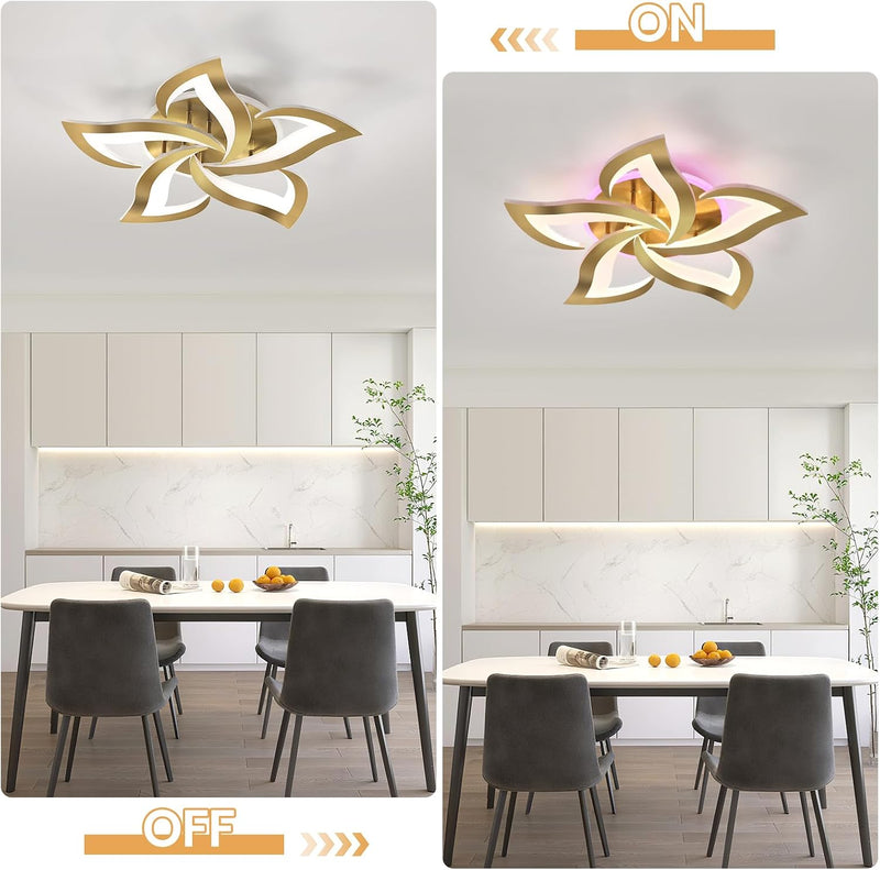 LED Ceiling Light Dimmable 70W Modern Flush Lights