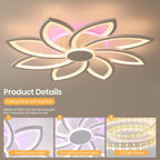 LED Ceiling Light Dimmable 70W Modern Flush Lights