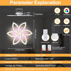 LED Ceiling Light Dimmable 70W Modern Flush Lights