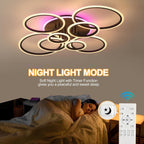 LED Ceiling Light Dimmable 70W Modern Flush Lights