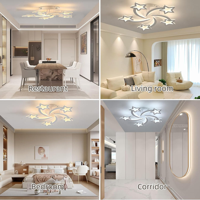 LED Ceiling Light Dimmable 70W Modern Flush Lights