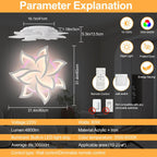 LED Ceiling Light Dimmable 70W Modern Flush Lights
