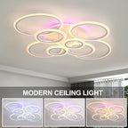 LED Ceiling Light Dimmable 70W Modern Flush Lights