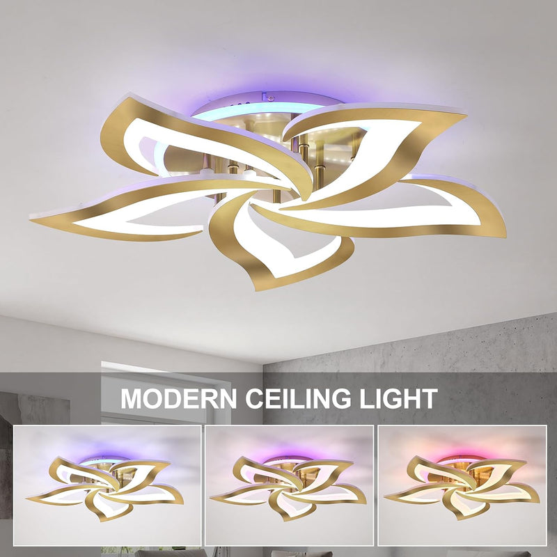 LED Ceiling Light Dimmable 70W Modern Flush Lights