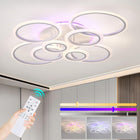 80w / 8 Circles / White /
