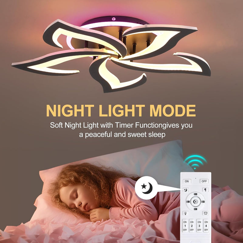 LED Ceiling Light Dimmable 70W Modern Flush Lights