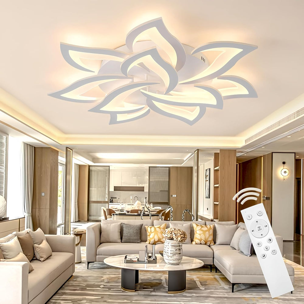 LED Ceiling Light Dimmable 80W-160W Living Room Lamp
