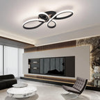 LED Ceiling Light Dimmable Modern Lamp with Remote