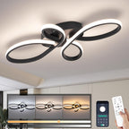 LED Ceiling Light Dimmable Modern Lamp with Remote