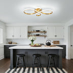 LED Ceiling Light Dimmable Modern Lamp with Remote