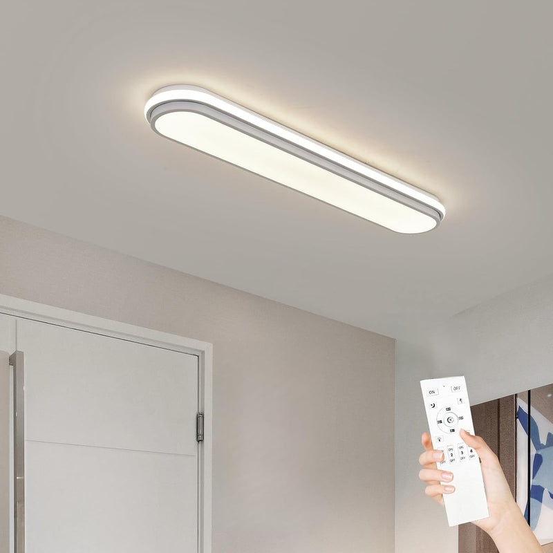 LED Ceiling Light Dimmable Modern Metal Linear