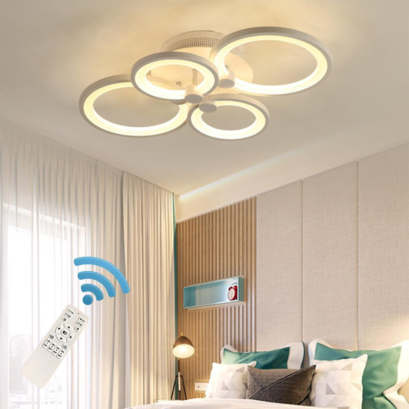 LED Ceiling Light Fixture with Remote Control 72W