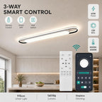 LED Ceiling Light Modern Linear Lamp Smart