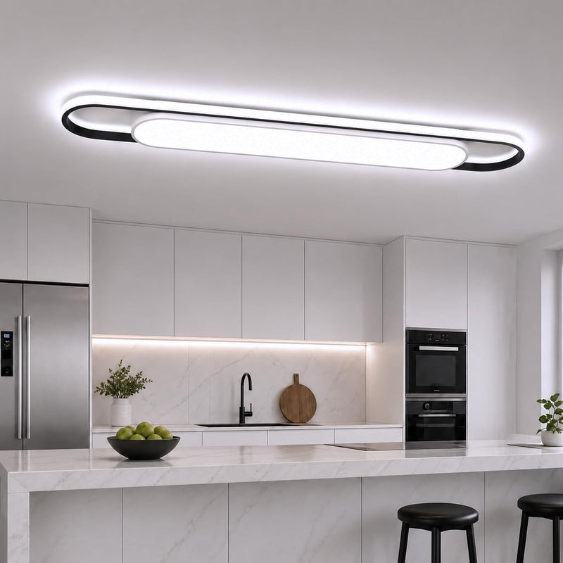 LED Ceiling Light Modern Linear Lamp Smart