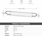 LED Ceiling Light Modern Linear Lamp Smart