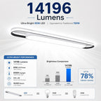 LED Ceiling Light Modern Linear Lamp Smart