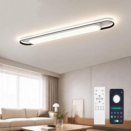 LED Ceiling Light Modern Linear Lamp Smart