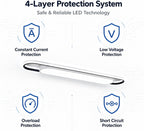 LED Ceiling Light Modern Linear Lamp Smart