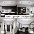LED Ceiling Light Modern Linear Lamp Smart