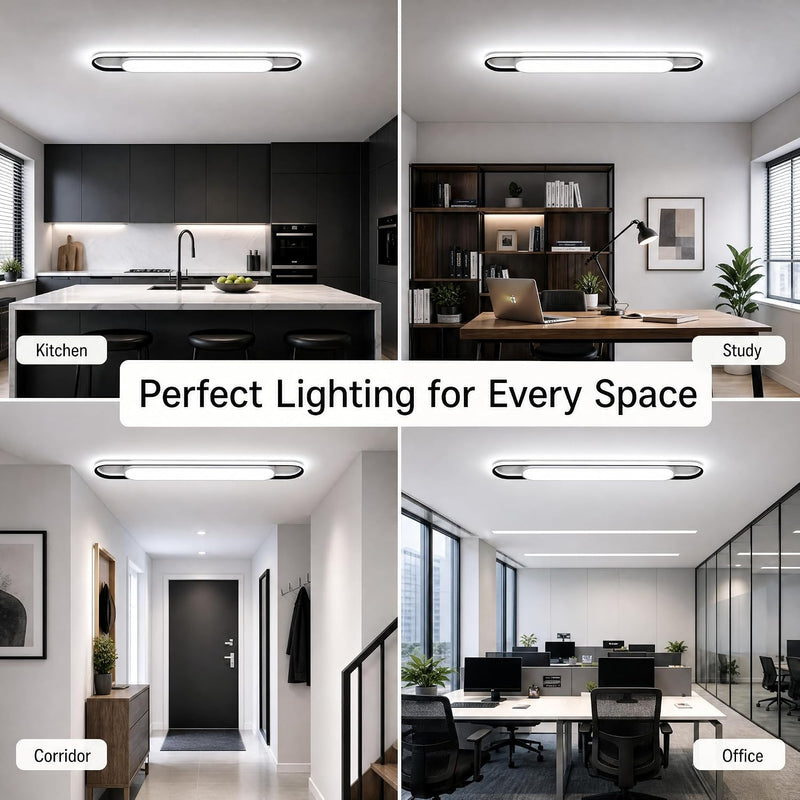 LED Ceiling Light Modern Linear Lamp Smart