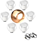LED Decking Lights RGB Waterproof ø30MM 12V App