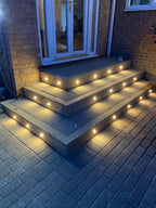 LED Decking Lights RGB Waterproof ø30MM 12V App
