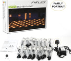 RGB Bluetooth LED Decking Lights Waterproof 30 Packs