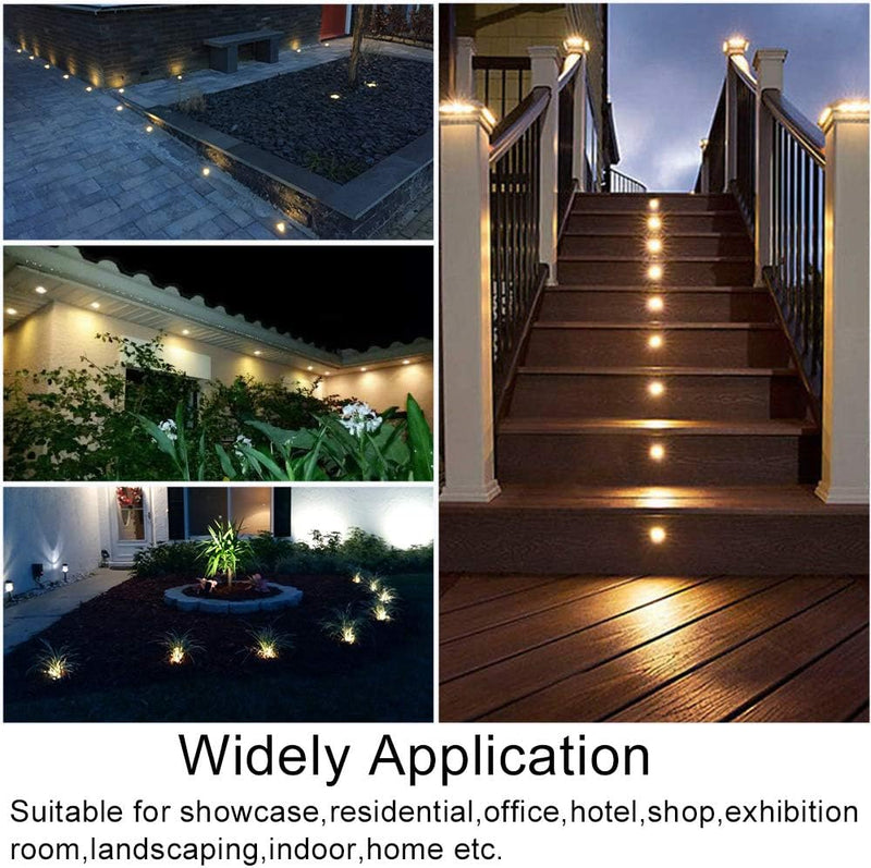 RGB Bluetooth LED Decking Lights Waterproof 30 Packs