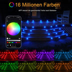 RGB Bluetooth LED Decking Lights Waterproof 30 Packs