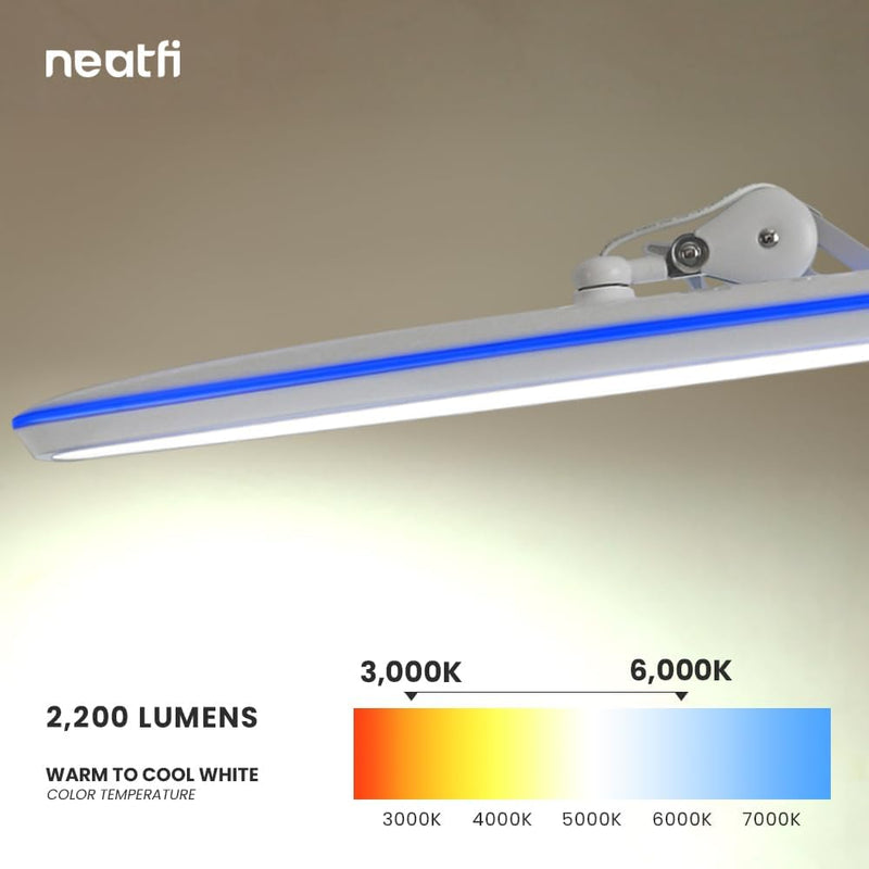 LED Desk Lamp Dimmable Eye-Caring Task Light