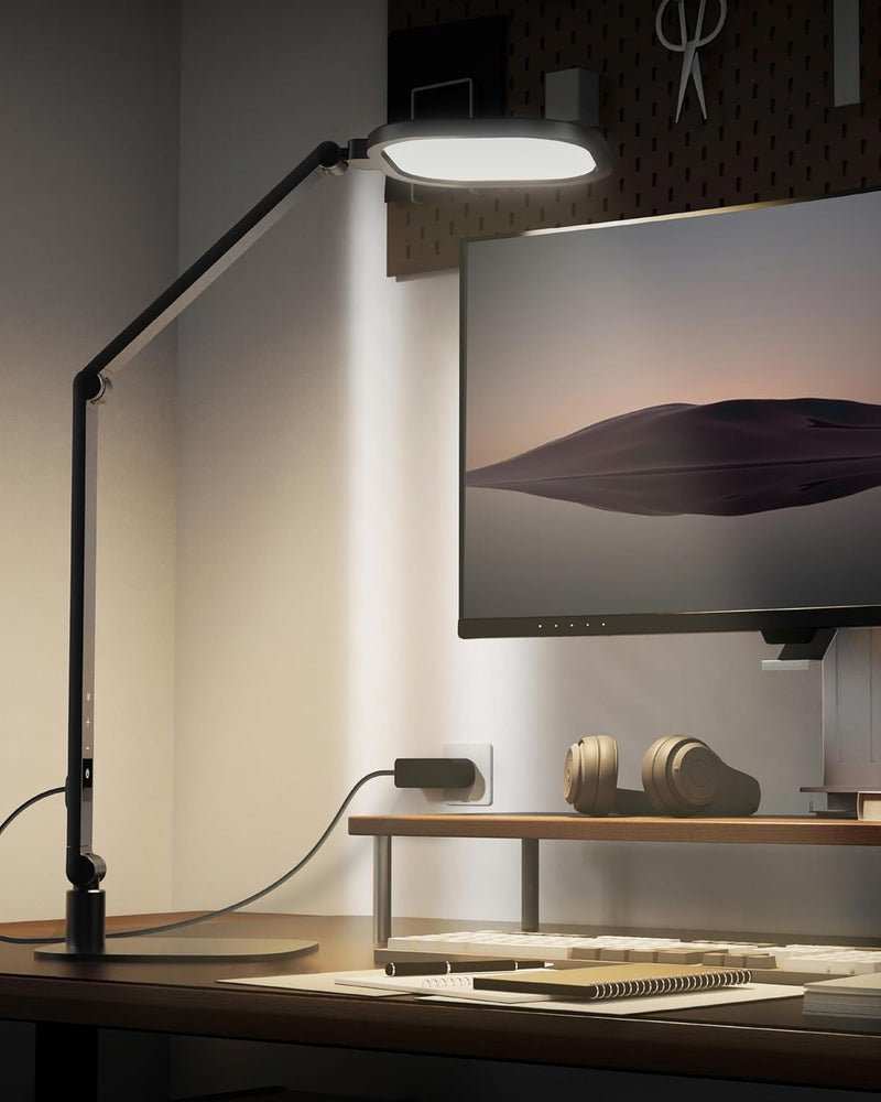 LED Desk Lamp for Home Office 1200lm Dimmable