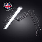 LED Desk Lamp Lux 6000K 95+ Cri Adjustable