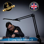 LED Desk Lamp Lux 6000K 95+ Cri Adjustable