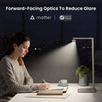 LED Desk Lamps for Home Office Eye-Caring Plug