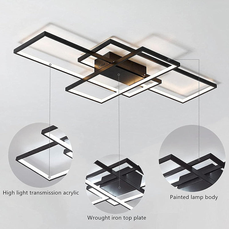 LED Dimmable Ceiling Light Modern Lamp Lights 2700K-6500K