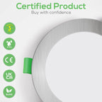 LED Downlights 5W Recessed Ceiling Lights Dimmable 3cct (12 Pack)