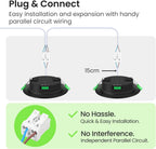 LED Downlights 5W Recessed Ceiling Lights Dimmable 3cct (12 Pack)