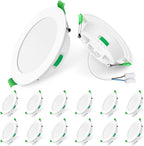 LED Downlights 5W Recessed Ceiling Lights Dimmable 3cct (12 Pack)