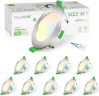 LED Downlights 5W Recessed Ceiling Lights Dimmable 3cct (12 Pack)