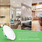 LED Downlights 5W Recessed Ceiling Lights Dimmable 3cct (12 Pack)