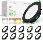 5w Black, Diameter Ø85mm, Cutout Ø68-78mm