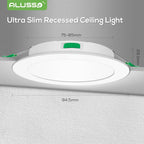 LED Downlights 5W Recessed Ceiling Lights Dimmable 3cct (12 Pack)