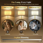 LED Floor Lamp 12W Standing Light with Remote