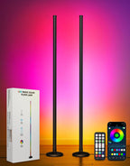 LED Floor Lamp 24W Rgbcw Corner with 256 (2 Pack)