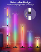 LED Floor Lamp 24W Rgbcw Corner with 256 (2 Pack)